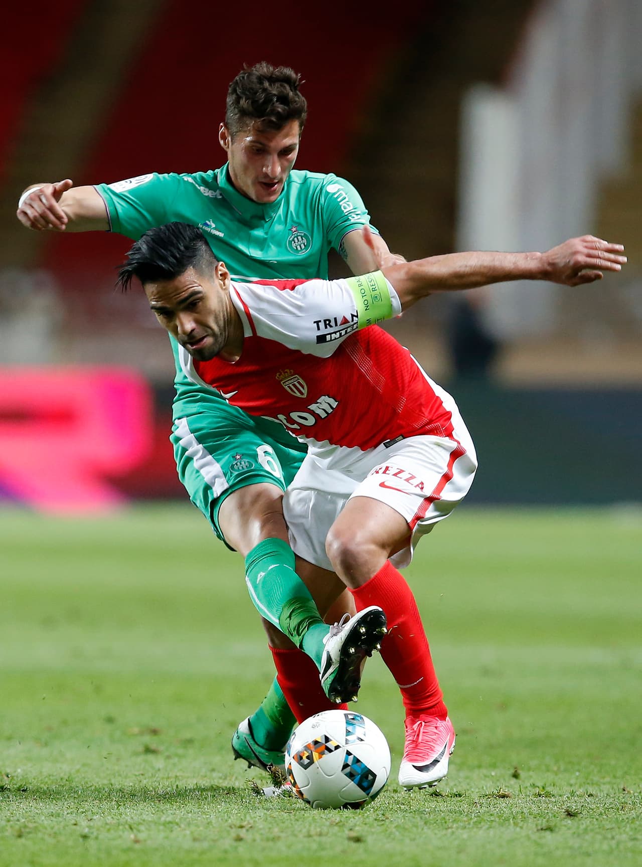 Mónaco mostró el espíritu aguerrido que lo ha caracterizado tanto a nivel local como internacional. A pesar de la ventaja, no estuvo confiado.