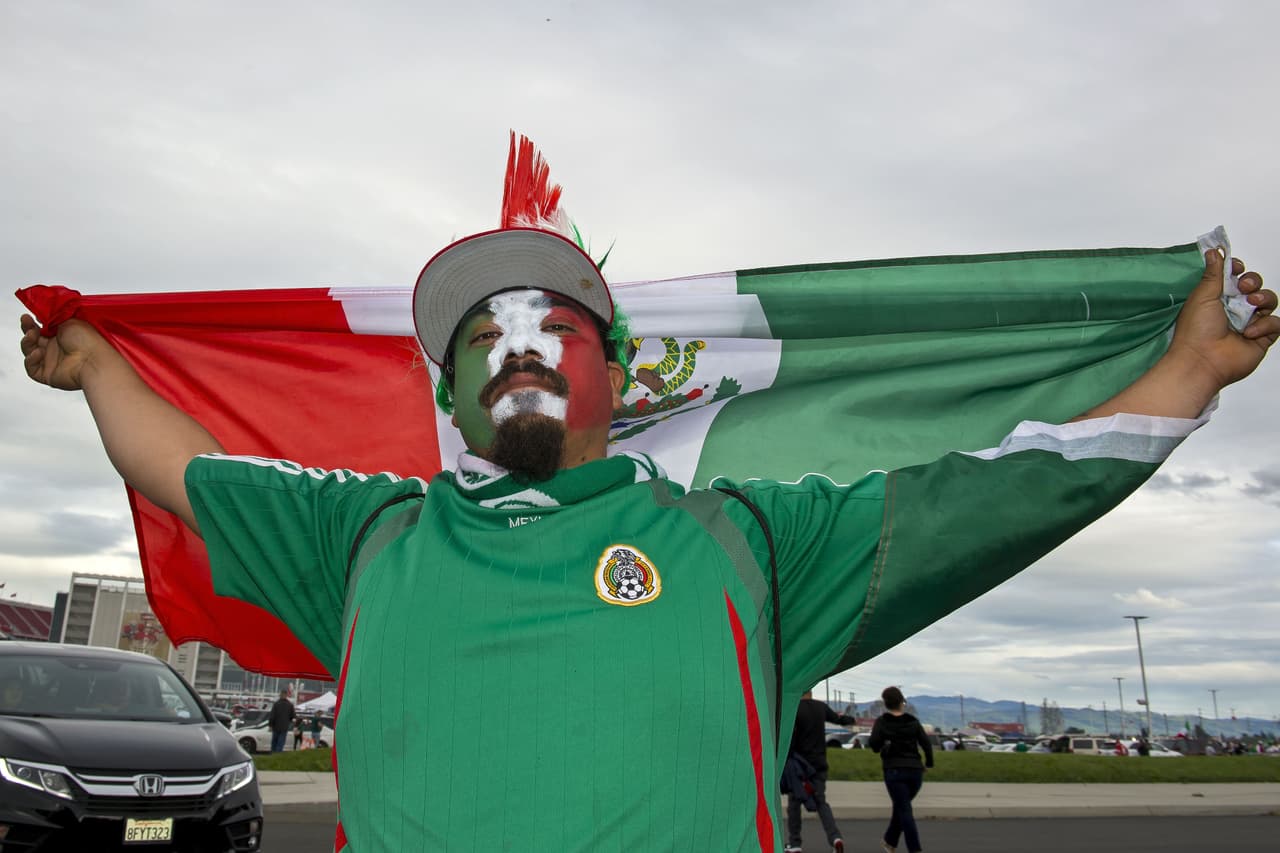 Así se vivió el color previo al partido amistosos internacional entre las selecciones de México y Paraguay en la casa de los San Francisco 49ers, el Levi's Stadium, en Santa Clara, California.