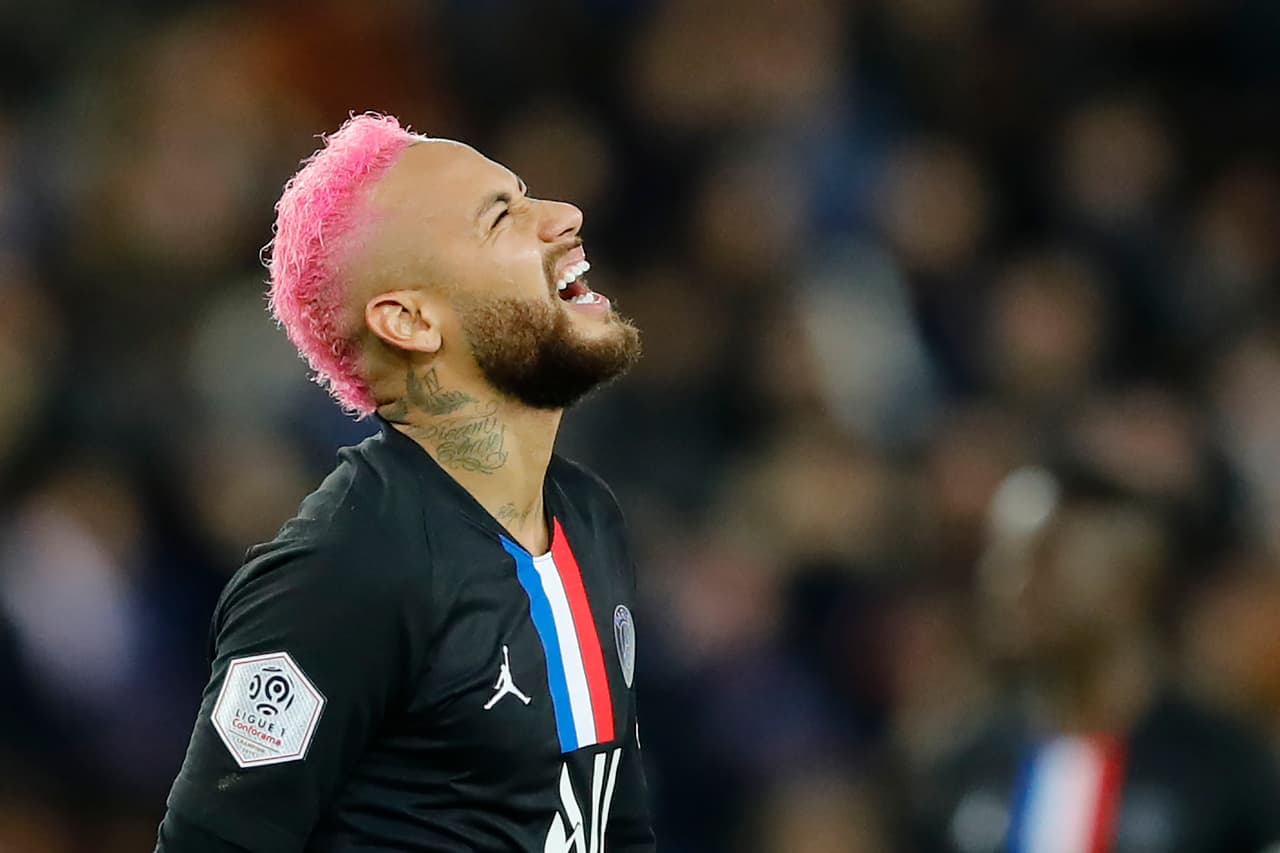 Febrero 2020, juego de la League One entre PSG y Montpellier.