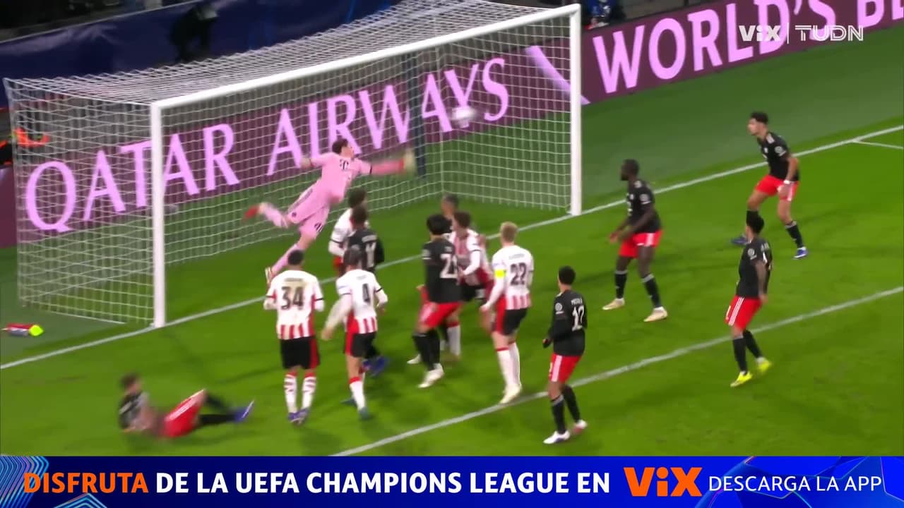¡ATAJADÓN BRUTAL! El arquero del Bayern Munich salva su arco ante el PSV
