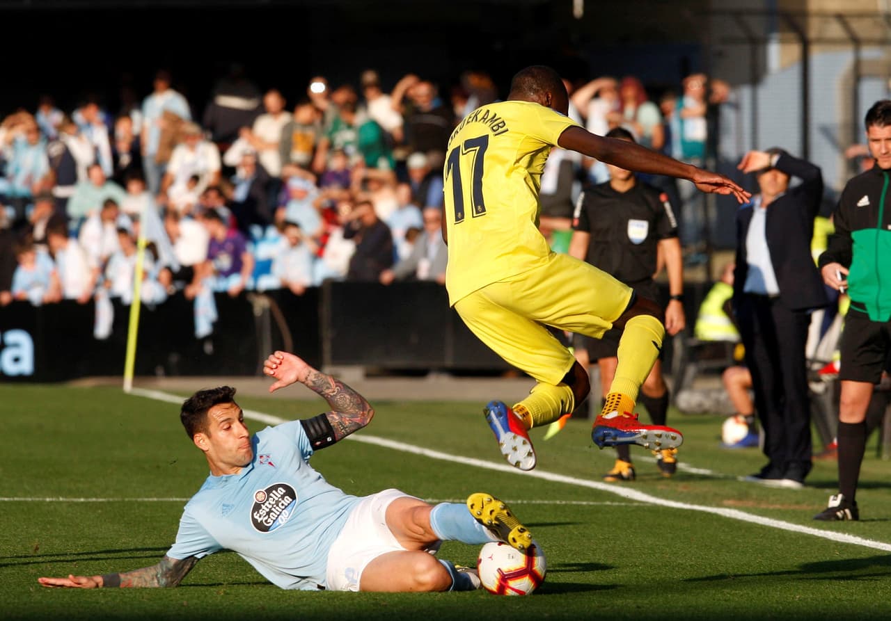 Celta mostró su empuje y al minuto 5 del segundo tiempo el goleador Iago Aspas puso el descuento 1-2 para los locales.