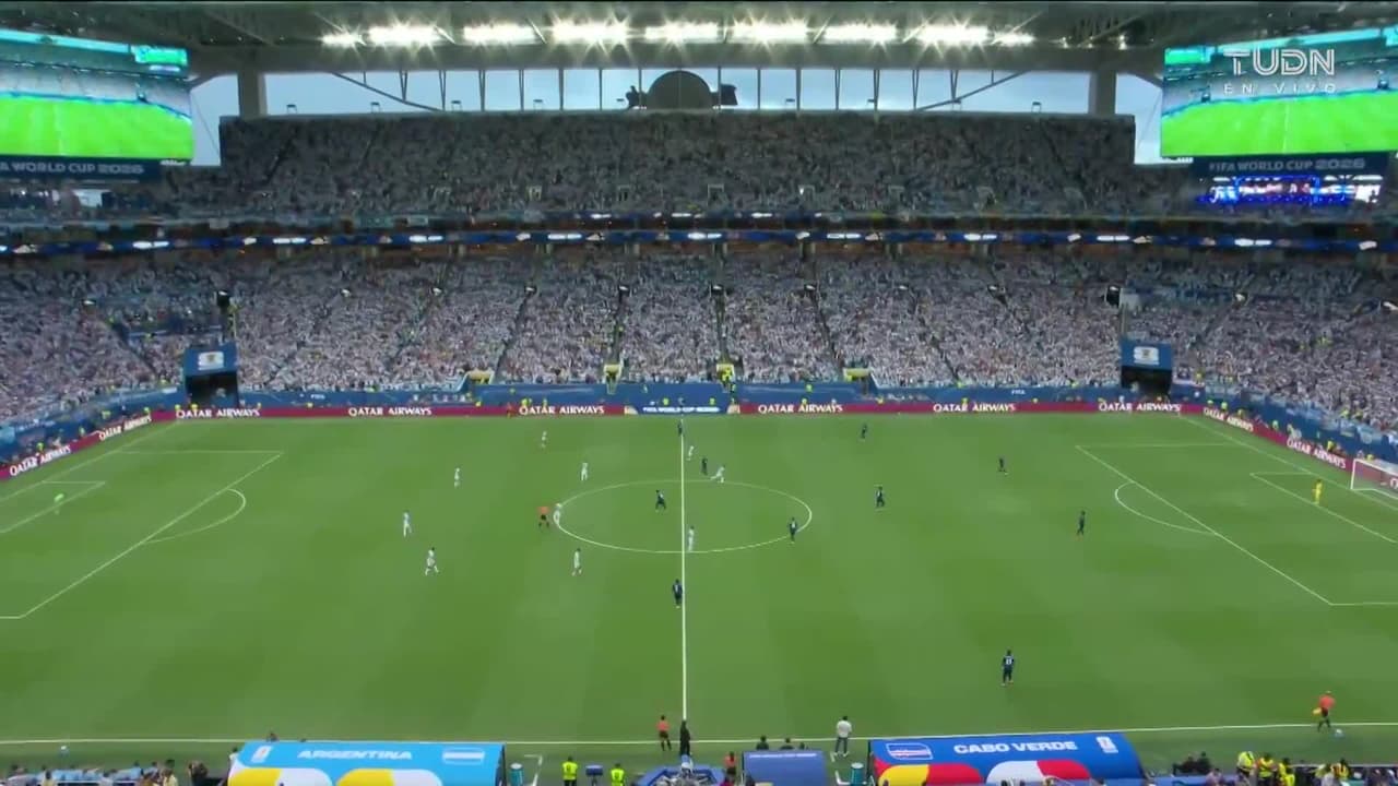 ¡Inicia el partido! Argentina vs. Cabo Verde: Dieciseisavos de final, Mundial 2026