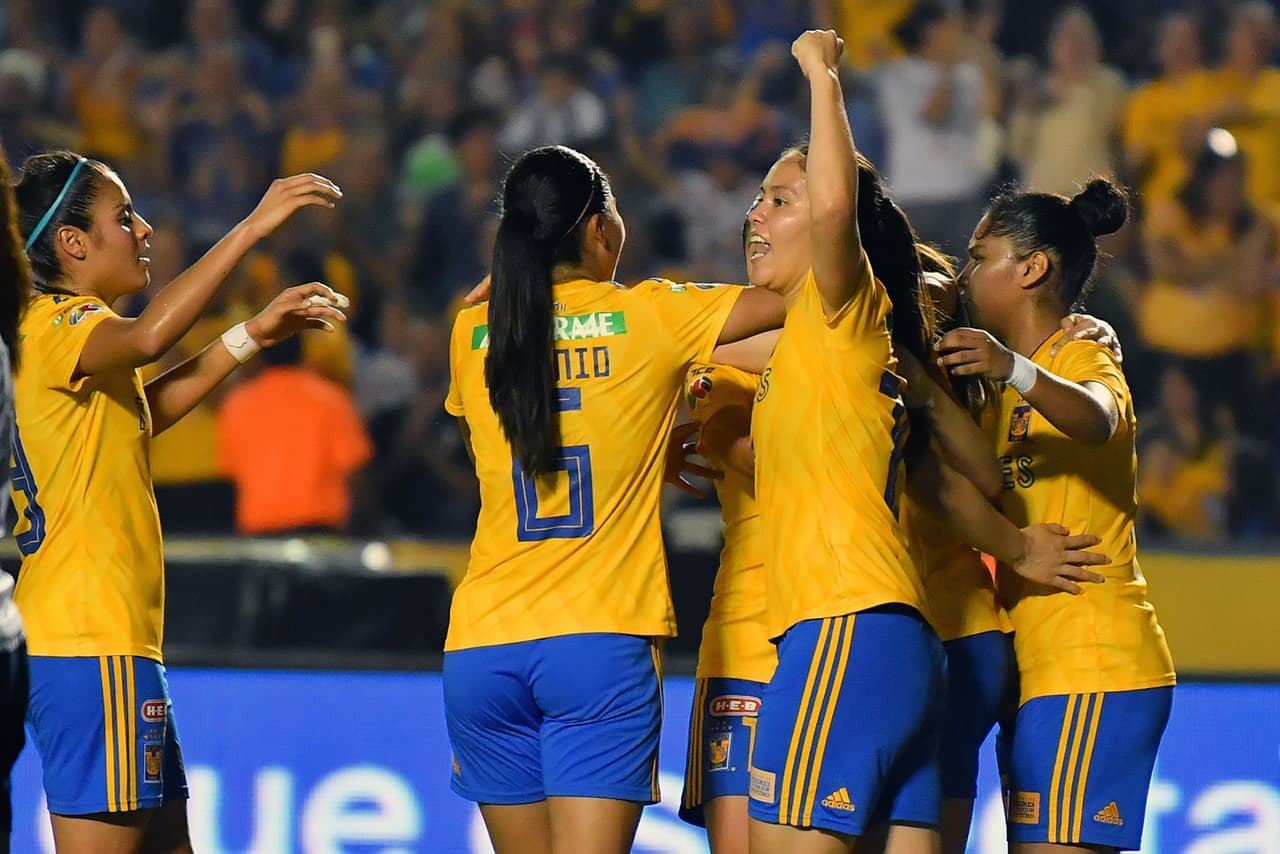 Con ello las jugadoras de Tigres festejaban el 4-1 en el global, el 2-0 del partido y el boleto a las Semifinales del torneo.