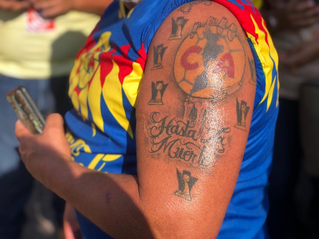 Los fanáticos del América están listos para el juego de vuelta por la Semifinal del 
<a href="https://www.univision.com/deportes/futbol/liga-mx/*">Clausura 2019</a> contra León.