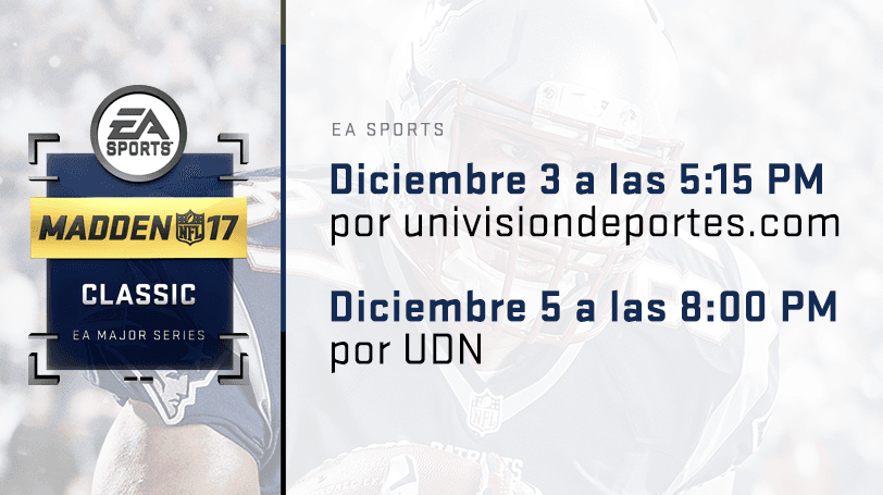 Madden 17 Championship Series on Univision Deportes