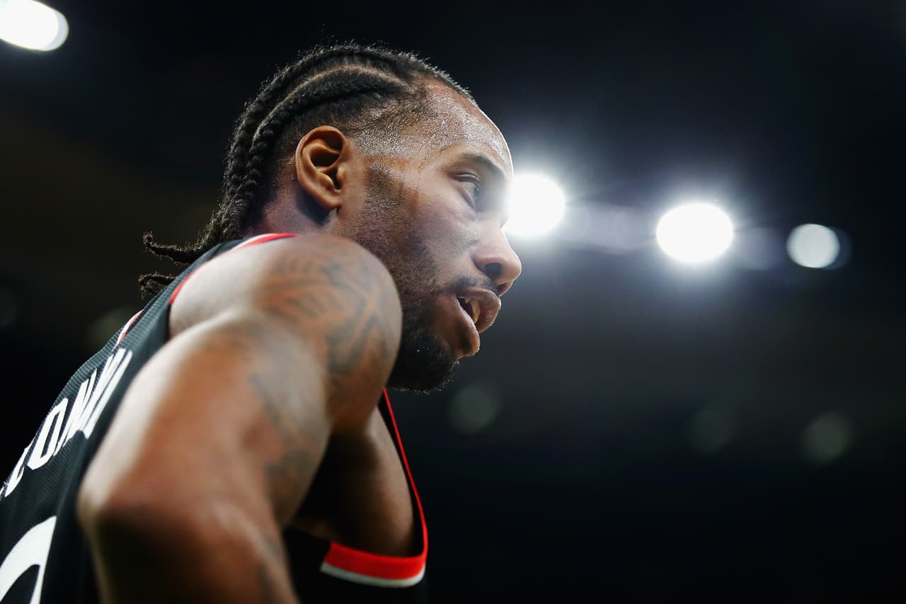 6. Kawhi Leonard, jugador de la NBA ahora con los Toronto Raptors.