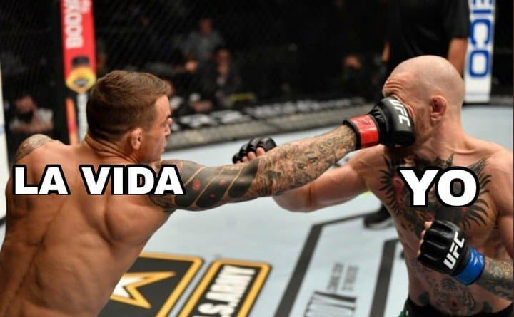 El estadounidense Dustin Poirier derrotó al irlandés Conor McGregor por knockout y estos fueron los mejores memes de la derrota en la UFC 257.