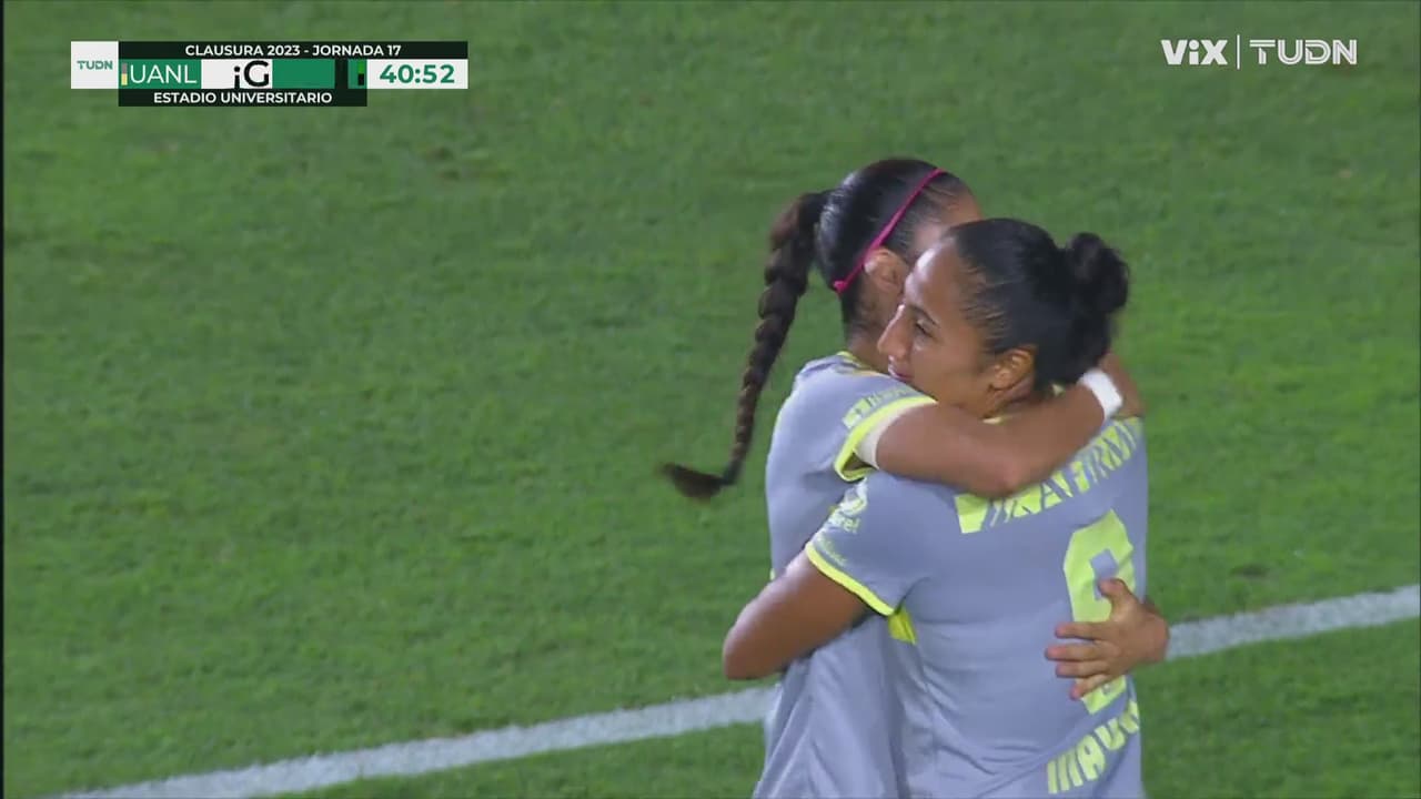 Doblete de Mayor para el 5-0 de Tigres sobre Santos