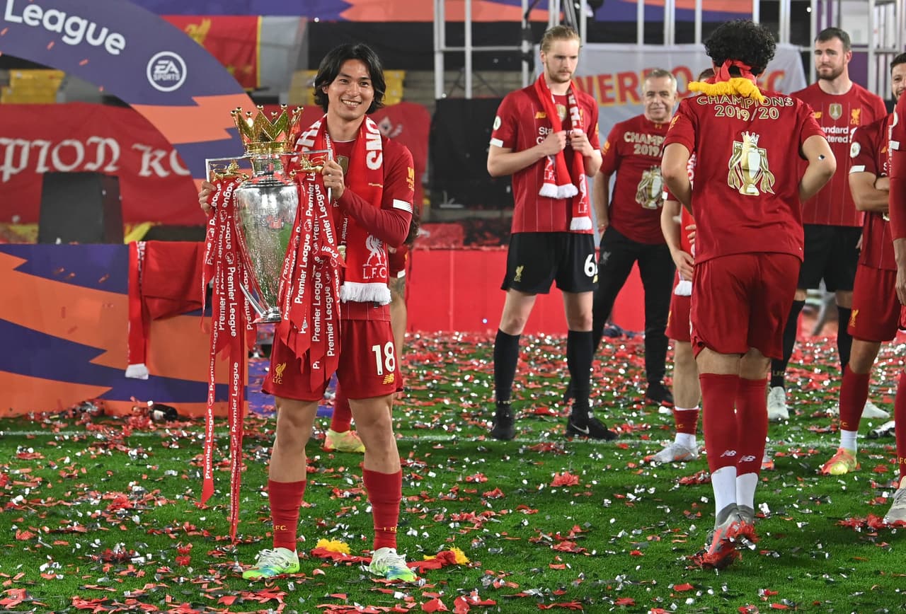 Las mejores imágenes de los festejos del los campeones de la Premier League 2019-2020.