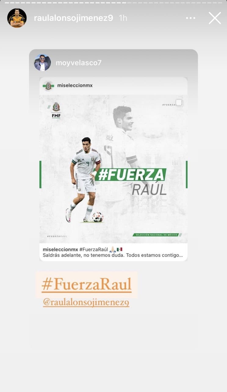 La operación del mexicano fue todo un éxito y agradeció todos los mensajes de apoyo que tuvo en su cuenta de Instagram.