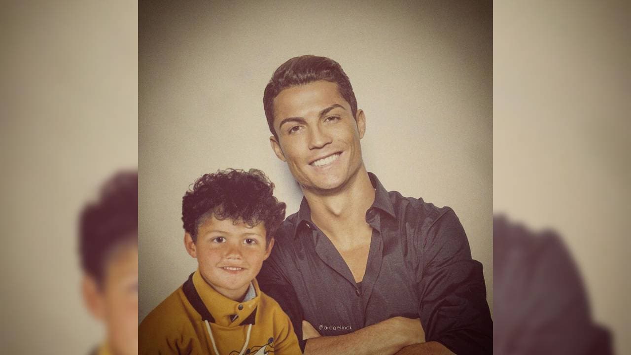 Así cambiaron los deportistas con el paso del tiempo | Cristiano Ronaldo | Ard Gelinck realizó un asombroso trabajo para ‘juntar’ el pasado con el ‘presente’ de estos grandes atletas.