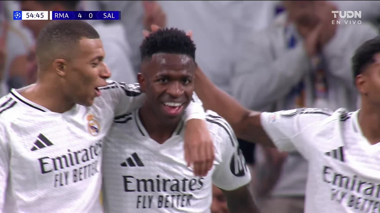 ¡Llegó el gol de Vinicius! Real Madrid recupera la memoria en Champions
