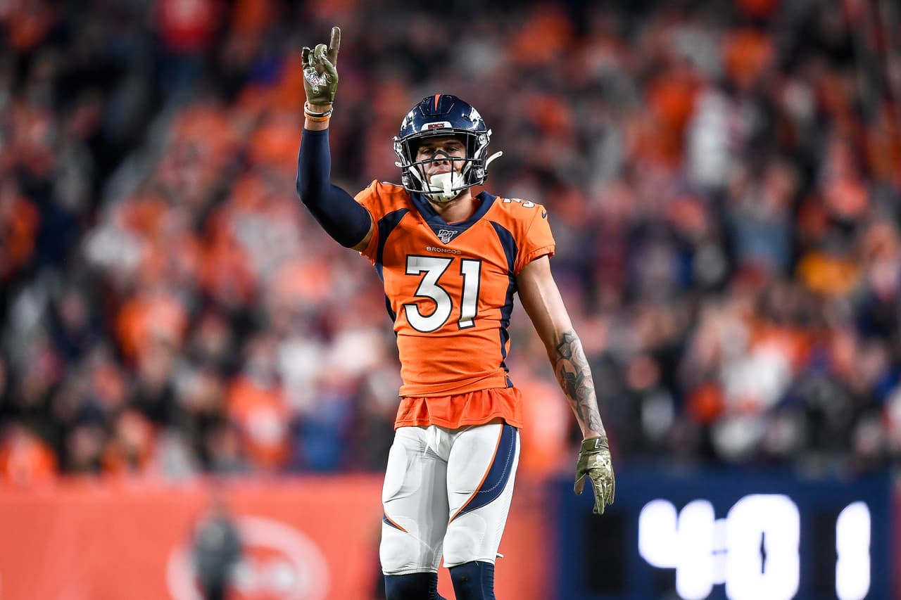 <b>Justin Simmons | S | Denver Broncos |</b> El safety de los Broncos fue etiquetado como jugador franquicia 'no exclusivo' por los Broncos.