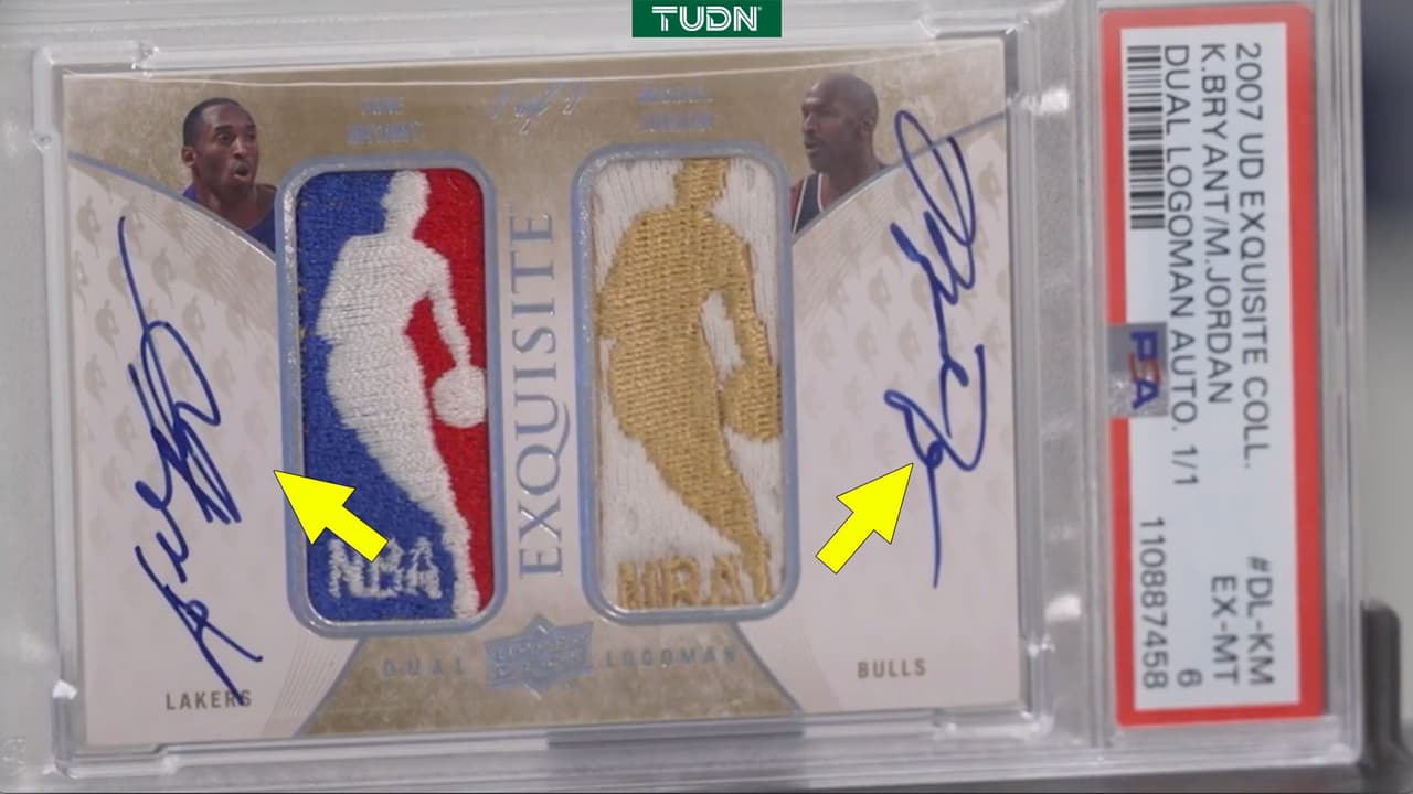 ¡Una locura! La millonada que se pagó por la tarjeta Jordan-Kobe