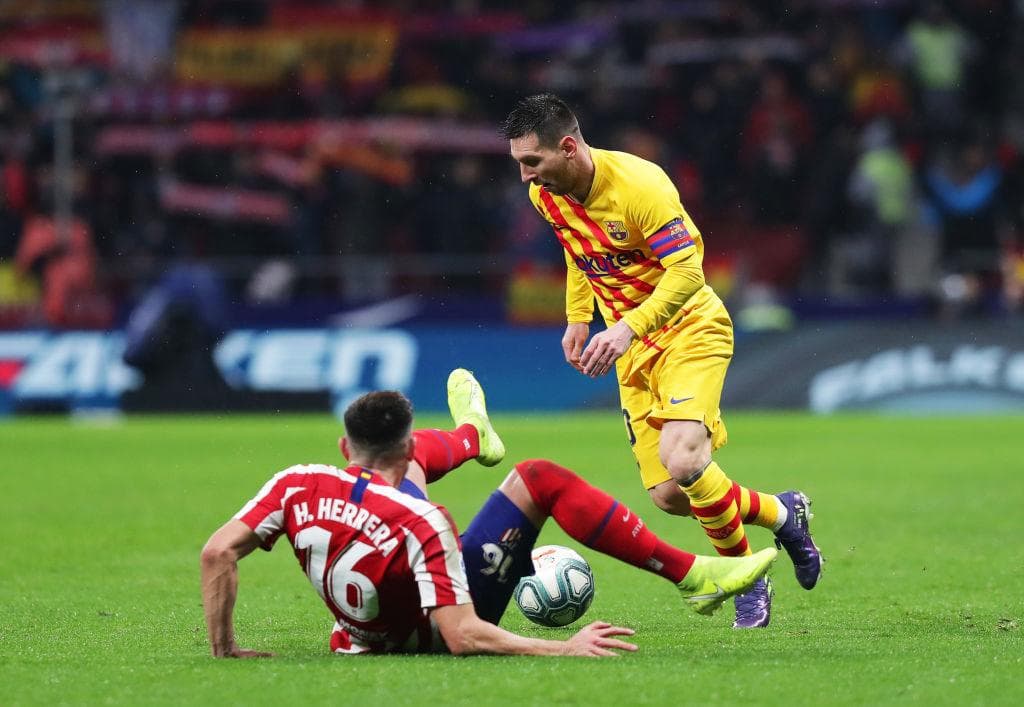 Héctor Herrera: "Por algo el Barcelona tiene al mejor del mundo"