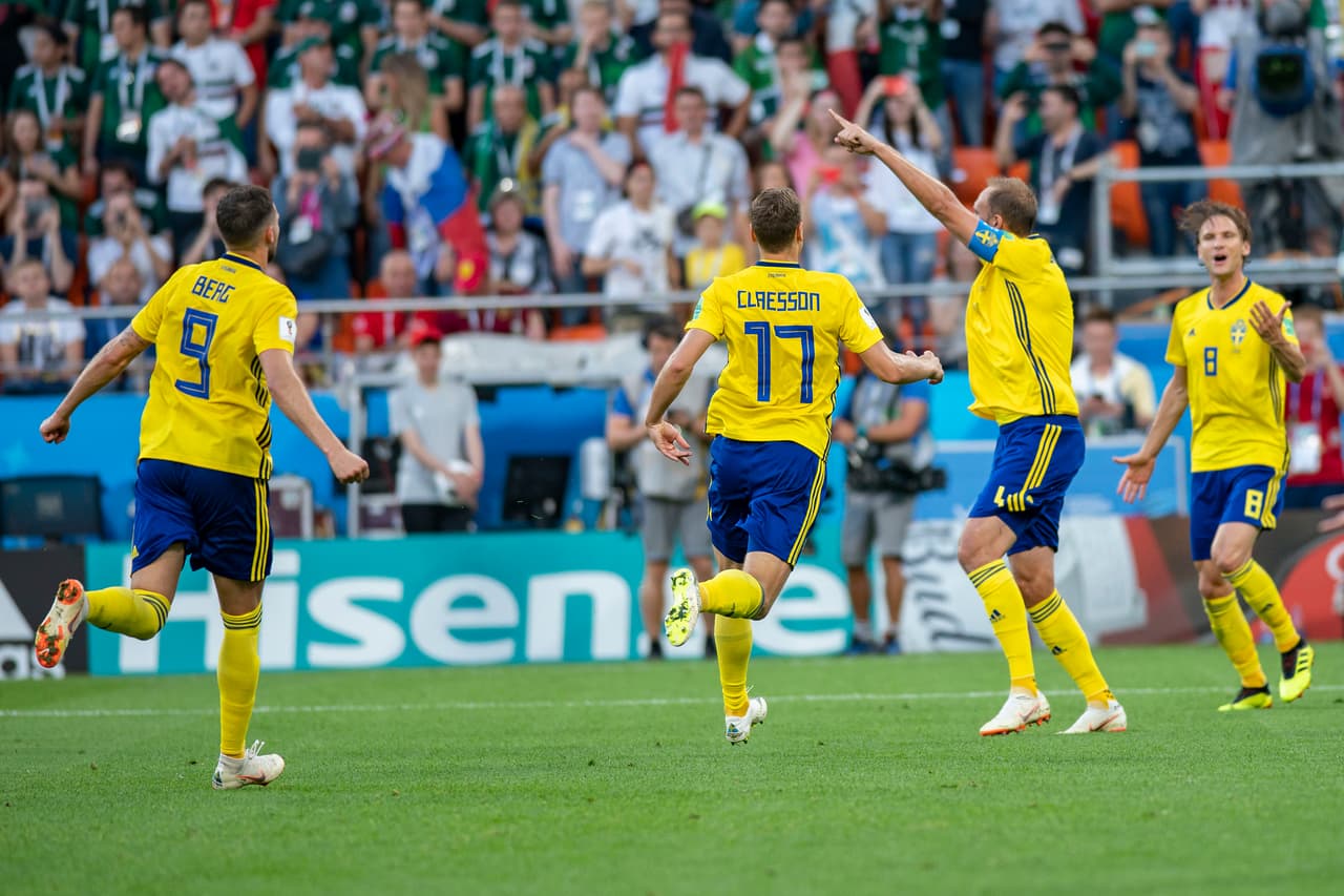 Ese penalti fue el 2-0 a favor de Suecia, marcador que fue casi que una sentencia del juego.