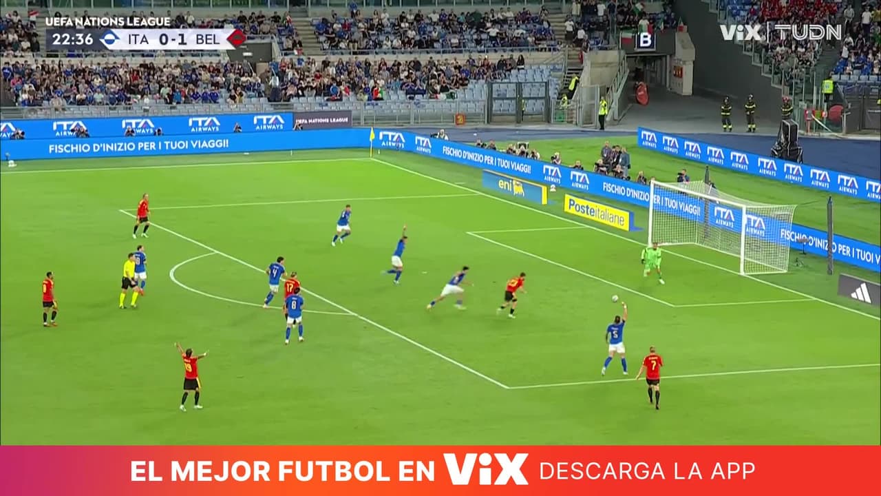 ¡Monumental atajada de Donnarumma para evitar el 0-2 belga!