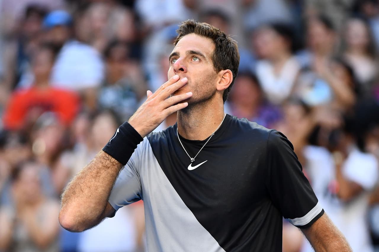 El argentino Juan Martín del Potro ganó, por 6-4, 7-6 (4), 6-7 (7) y 6-4, al ruso Karen Khachanov en la segunda ronda.
