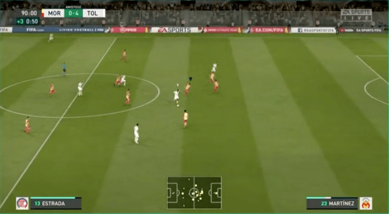 En el debut entre Monarcas Morelia y los Diablos Rojos de Toluca, el conjunto escarlata e impuso de forma contundente con doblete de Leo Fernández (22' y 60'), Canelo (28') y Gigliotti (80').