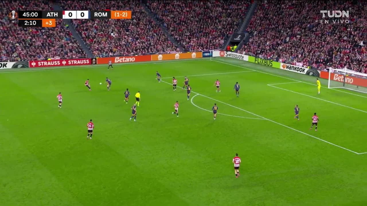 ¡GOL!  anota para Athletic Club. Nico Williams