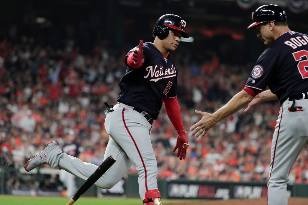 Washington Nationals dan la vuelta en la quinta entrada y obligan a jugar el séptimo de la serie.