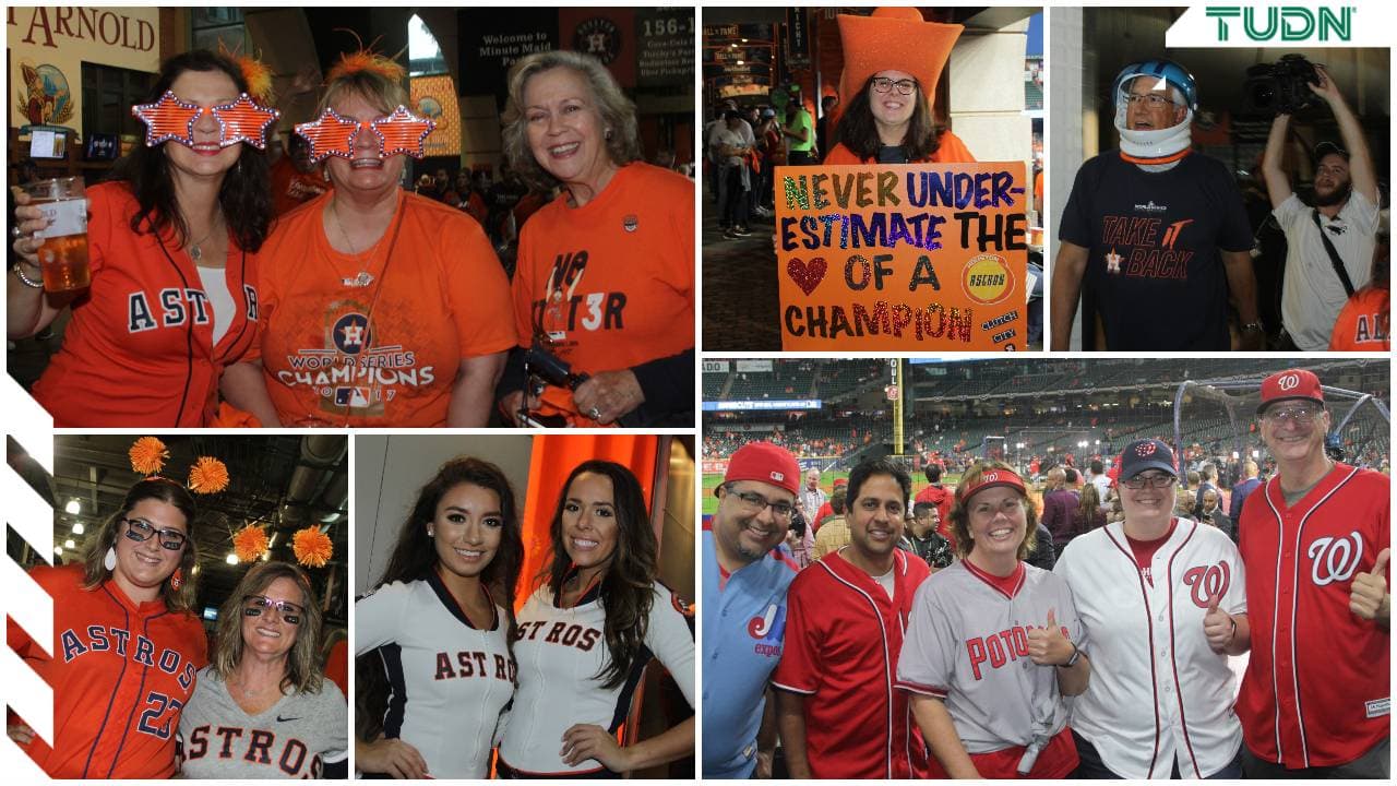Así se vive el ambiente en Houston para recibir el Juego 6 de la Serie Mundial entre Astros y Nationals.