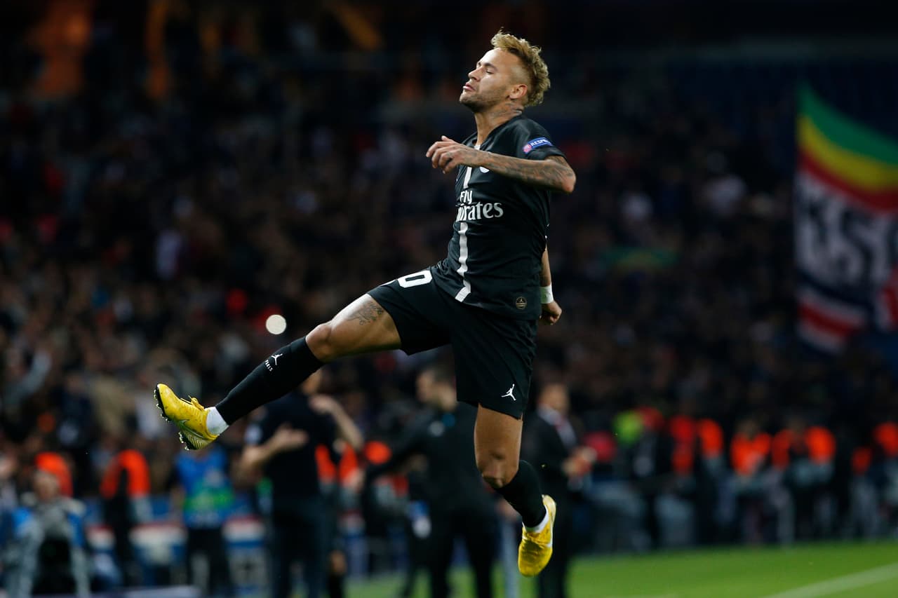 A pesar de que Marko Marin puso el descuento, el 6-1 se selló con un golazo de Neymar para que PSG le diera una paliza al Estrella Roja en el grupo C de la Champions League.