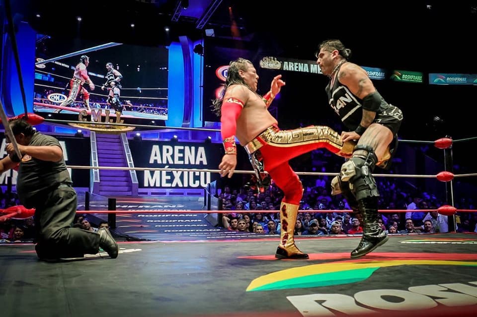 Último Guerrero vs Ciber, choque de rudos en la Arena México