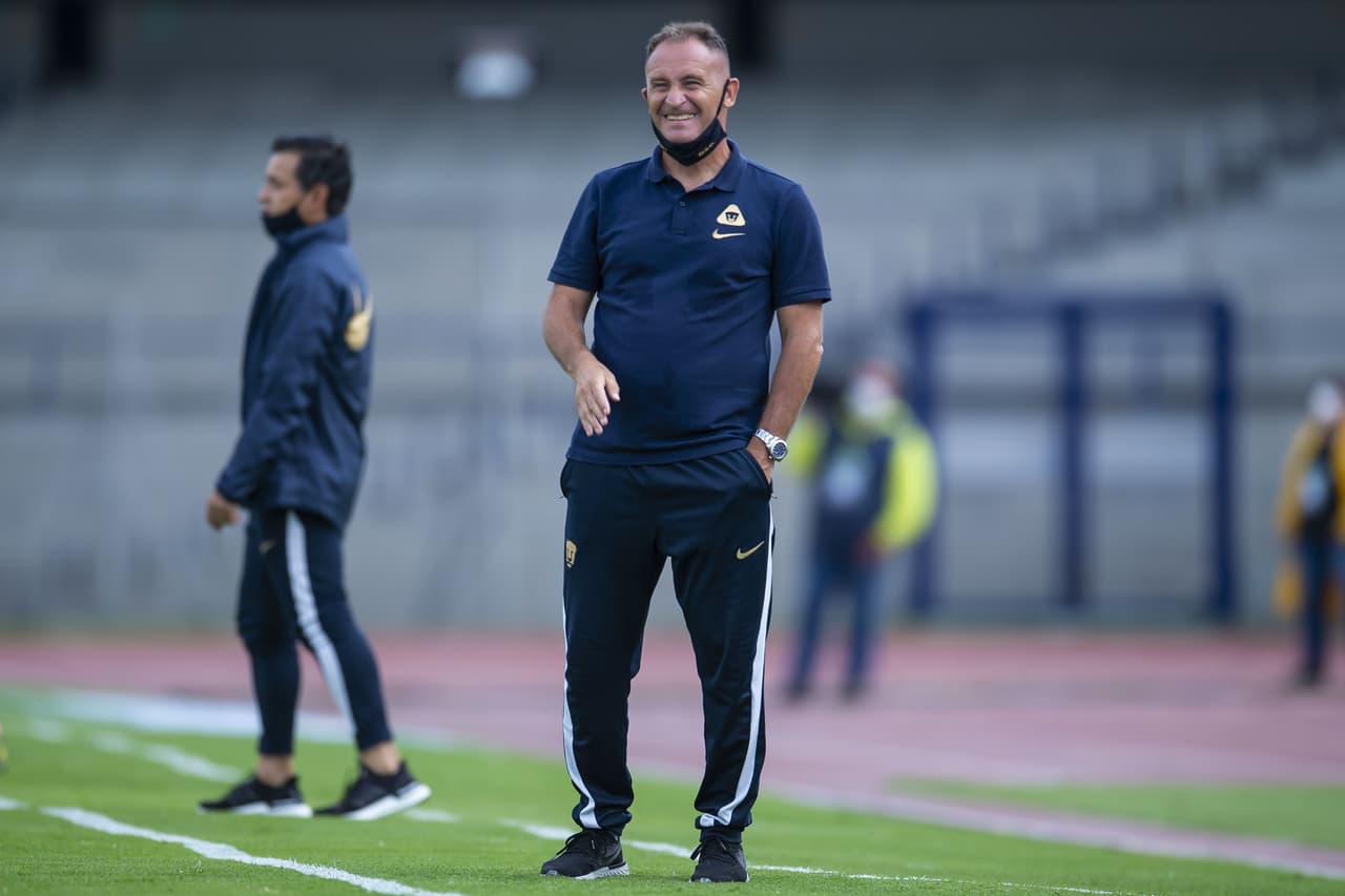 Como Director Técnico, Andrés Lillin de la UNAM