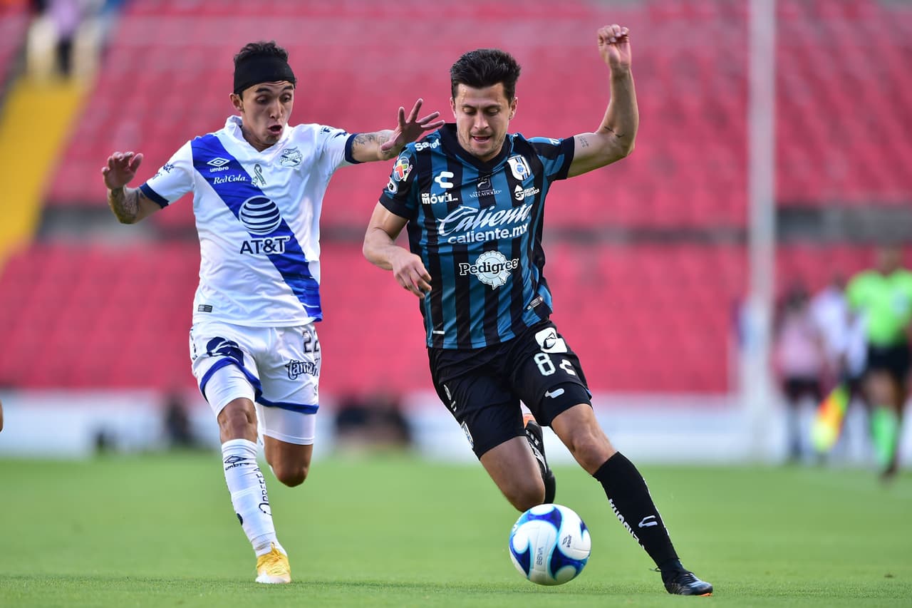 Con dos goles en la recta final del partido, Querétaro y Puebla deciden repartir puntos. Querétaro queda en la novena posición con 10 puntos y Puebla llega a la décima posición con 9 puntos.