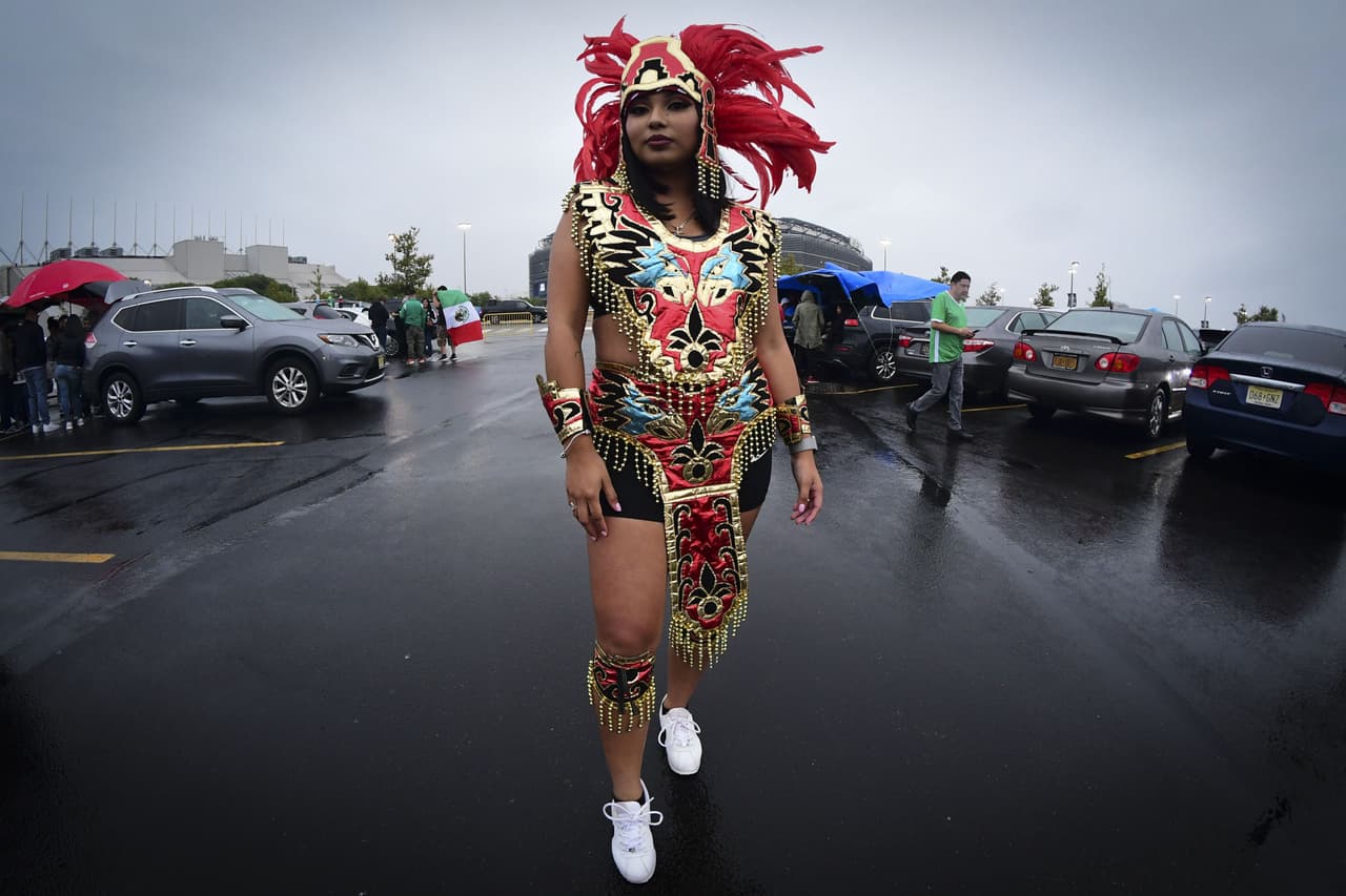 Así se encuentra el ambiente en el MetLife Stadium para el ¡Choque de Gigantes!