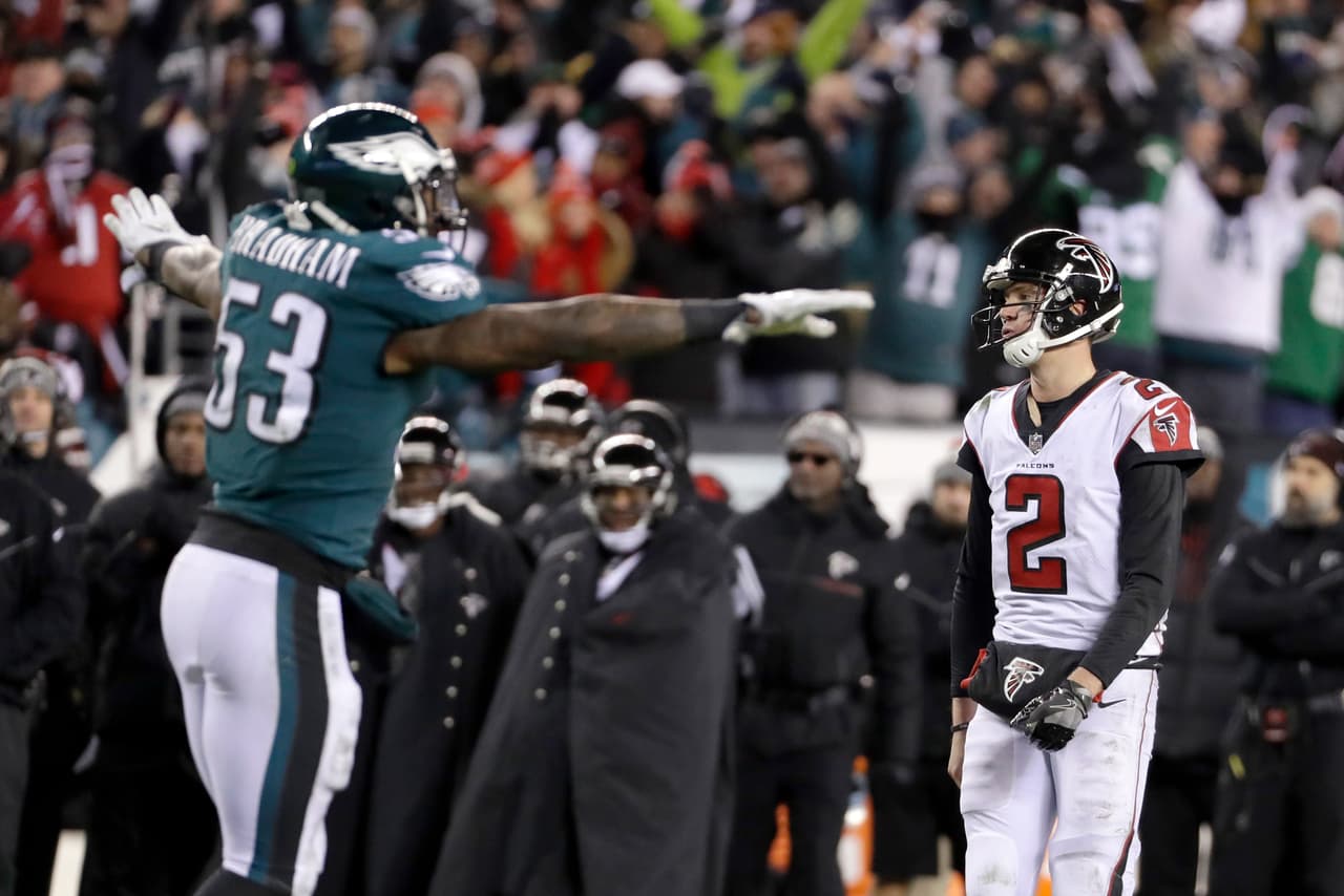 Philadelphia echó a Atlanta con una gran defensiva y recibirá el campeonato de la NFC