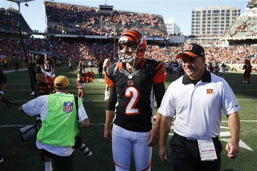 Jugador Equipos Especiales de la Semana AFC: K Mike Nugent, Cincinnati Bengals