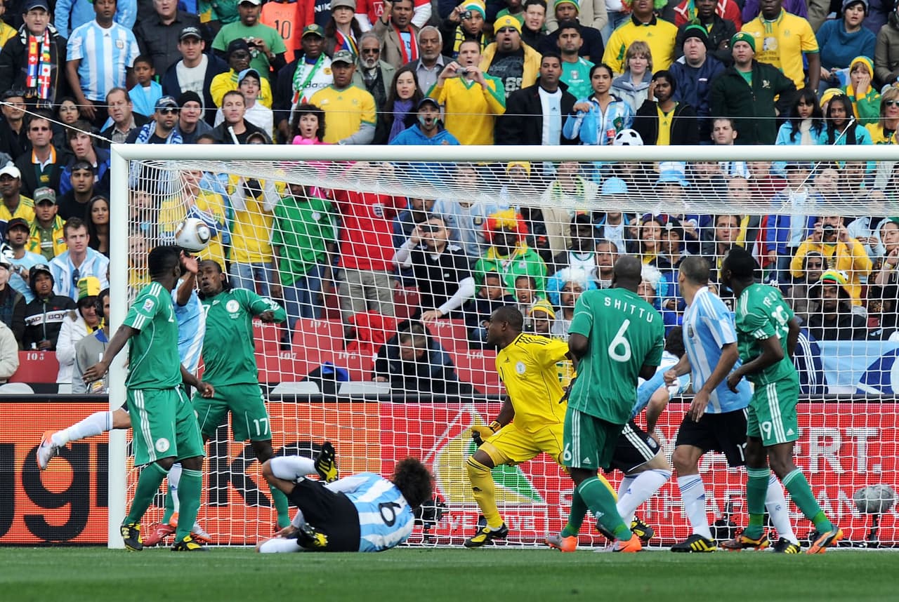En la segunda salida el equipo de Maradona volvió a ganar, esta vez por 1-0 ante Nigeria.