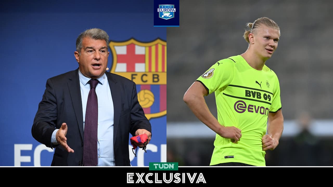 ¿Va por Haaland? Laporta sentencia que fichará a un "jugador de época"