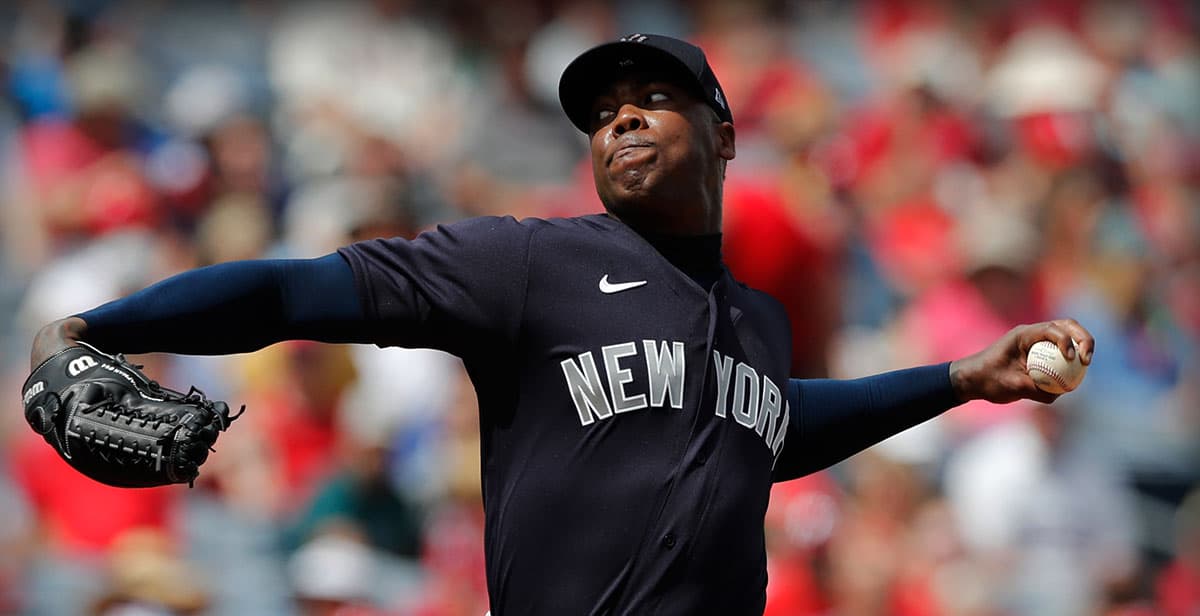 El cerrador de Yankees, Aroldis Chapman contrajo coronavirus
