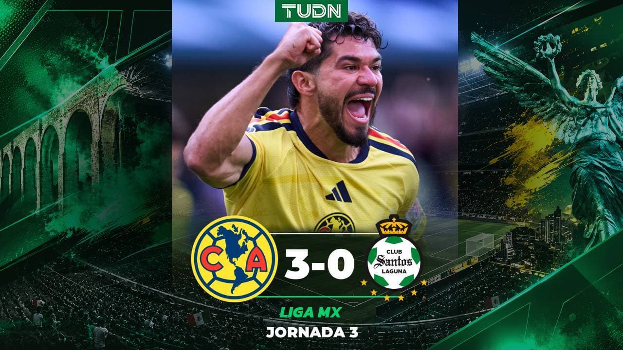 Resumen | América gana y comparte la cima del Apertura 2026