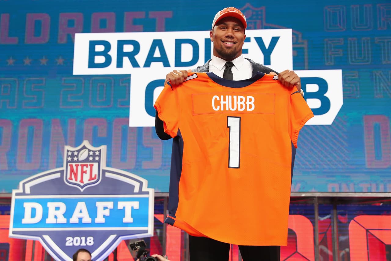 Bradley Chubb, DE, Denver Broncos - 80 OVR