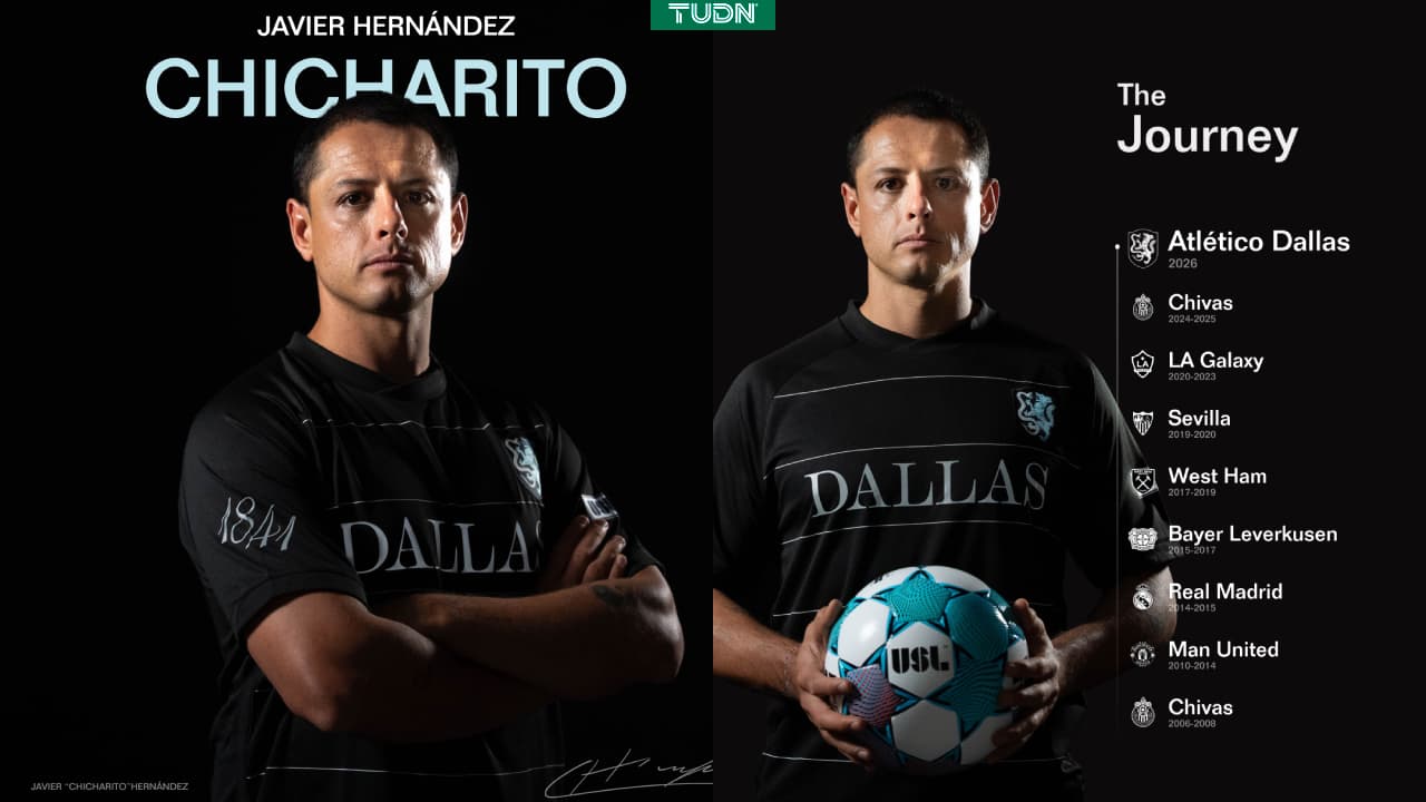 Chicharito jugará en el Atlético Dallas de la Segunda División de Estados Unidos