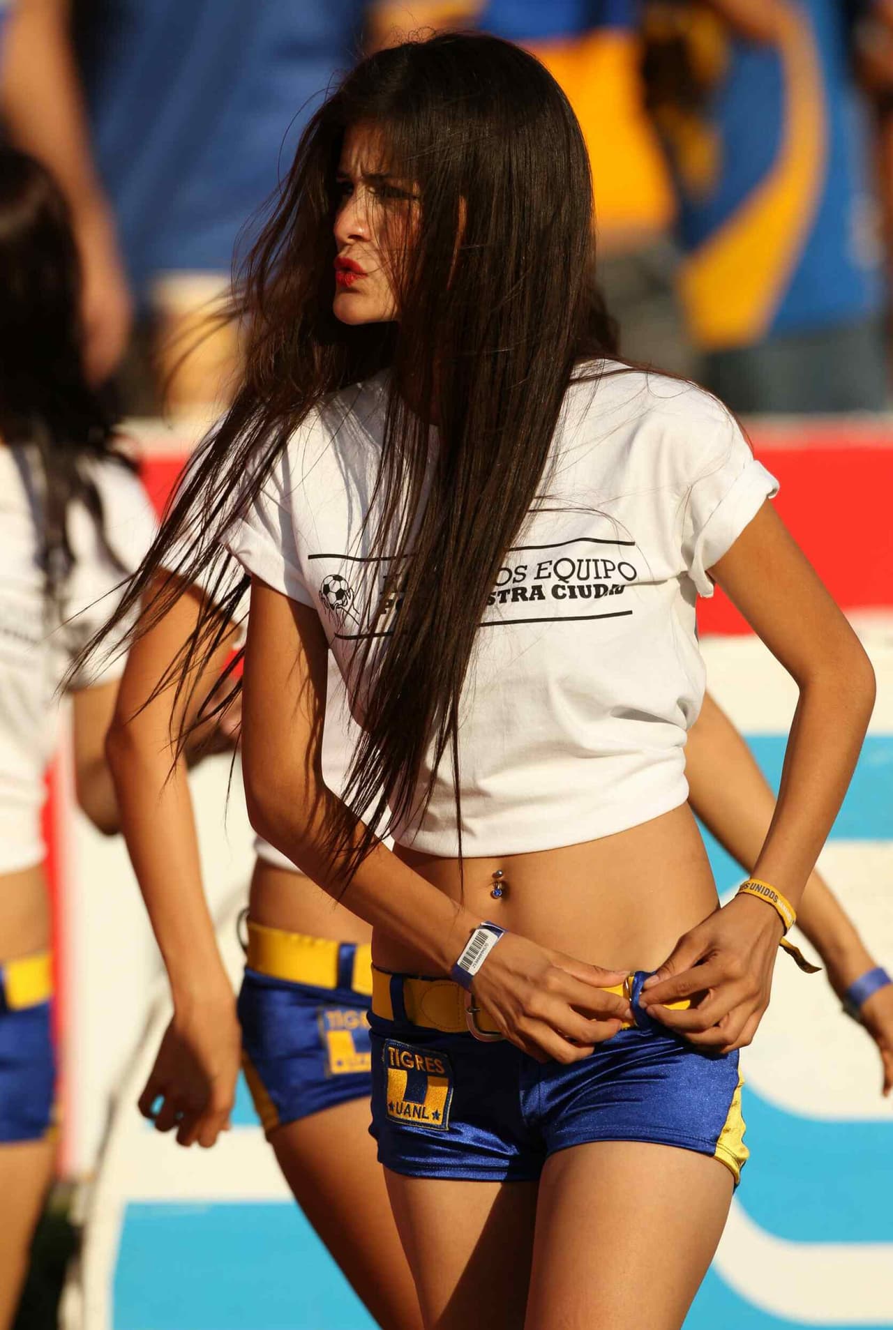 La belleza de las porristas en la fecha 12