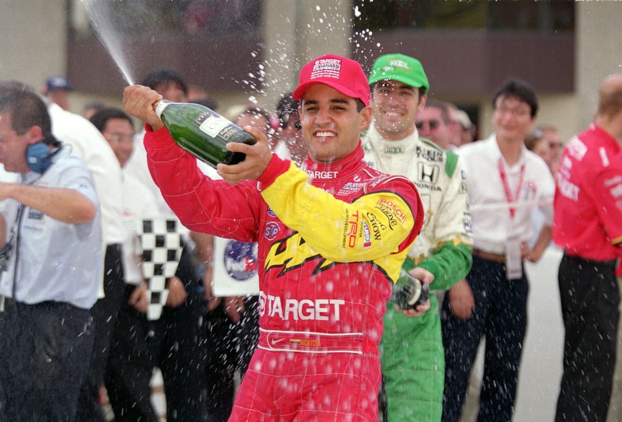 Eso le valió para convertirse en campeón de la temporada en 1999 siendo a penas un joven novato. Ganassi lo mantuvo un año más en su escudería. Aunque no le fue muy bien en el campeonato, logró ganar las 500 Millas de Indianápolis.
