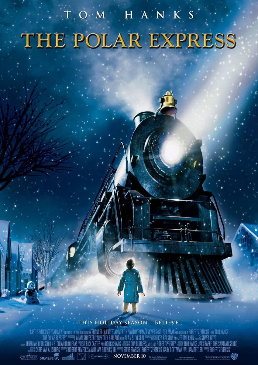 The Polar Express (2004) - En una nevada noche de Navidad, un niño emprende un extraordinario viaje en tren hacia el Polo Norte.
<br>