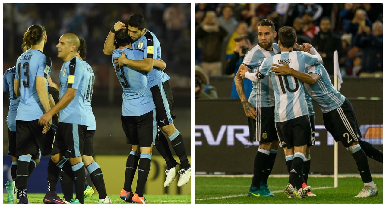 Conmebol: hace muchos años no se vivía un Clásico del Río de la Plata tan apretado como este. Uruguay y Argentina se enfrentan este jueves con el objetivo claro de afianzarse entre los 4 cupos y medio rumbo al Mundial. Los uruguayos, terceros, tienen 23 puntos y los argentinos, quintos, tienen 22.