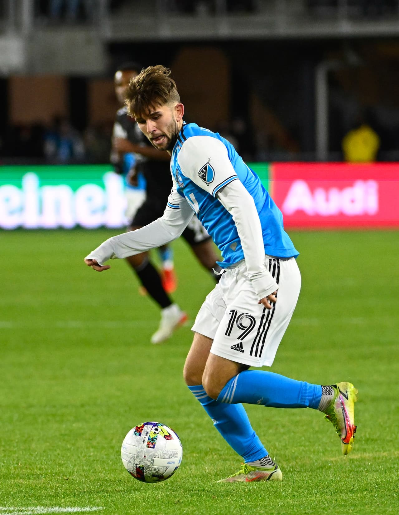 Christopher Hegardt, durante el encuentro del pasado fin de semana entre Charlotte FC y D.C. United.
