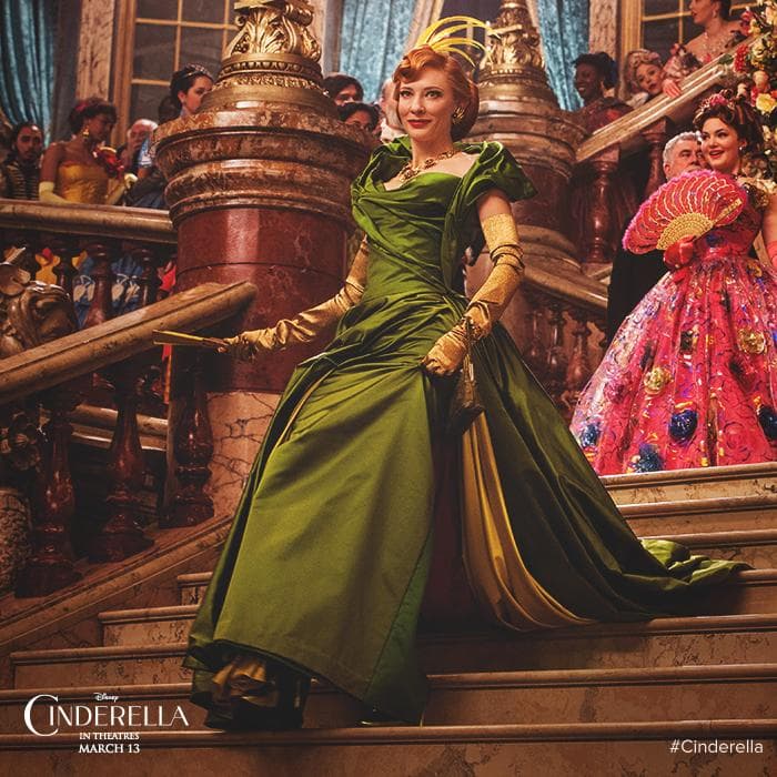 Personificó a la malvada madrastra en ‘Cinderella’.