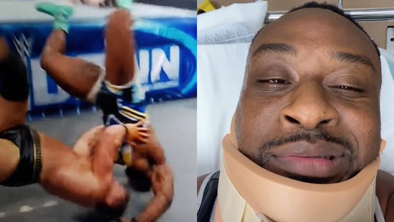 Aterrador: El luchador Big E se rompió el cuello en pleno combate