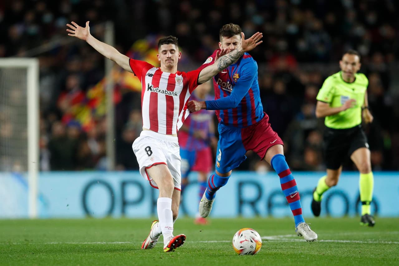 Barcelona agarra ritmo y golea al Athletic 4-0 durante la J26 en La Liga. Aubameyang, Dembele, de Jong y Depay fueron los goleadores de la tarde y suman un triunfo mas en semana dorada para los blaugrana.