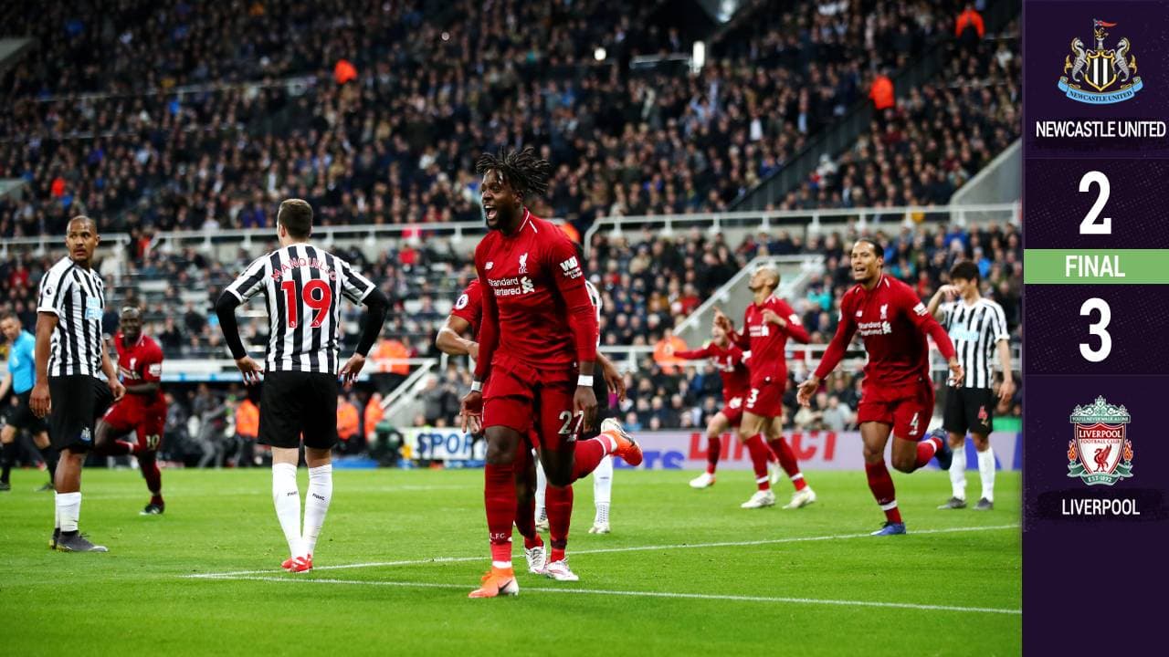 El Liverpool logra dramática victoria que mantiene la pelea por el título con el Manchester City
