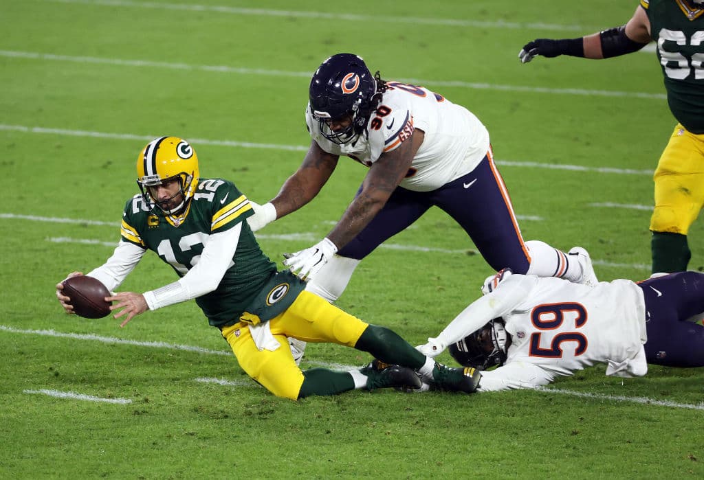 Con un disparejo marcador de 25-41, los Packers dominan a los Bears en el Sunday Night Fooball.