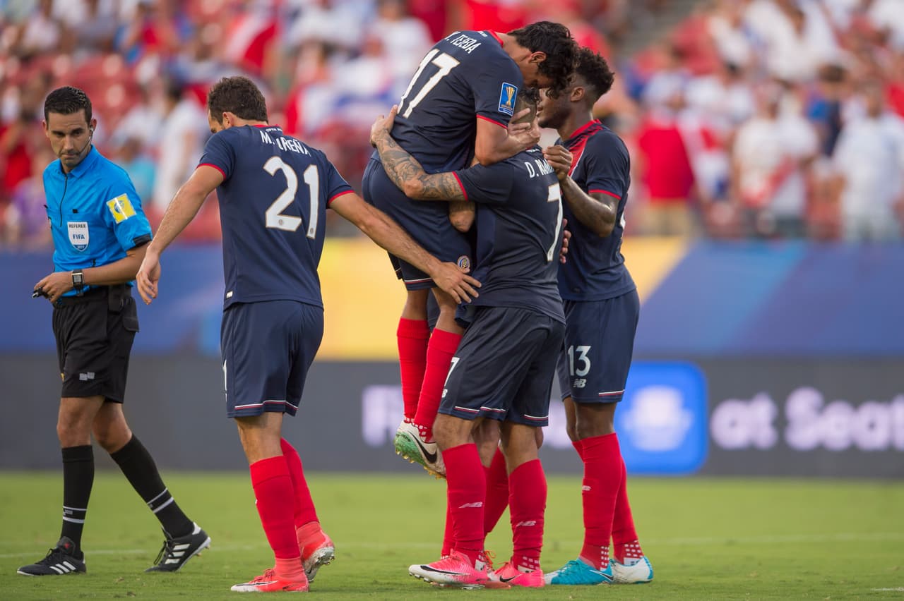 El festejo de Costa Rica fue en grande y la poca reacción de Guayana hizo que el partido se definiera en este momento.